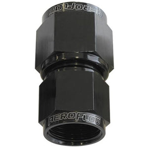 Female Swivel Coupler Reducer -6AN to -8AN 
Black Finish