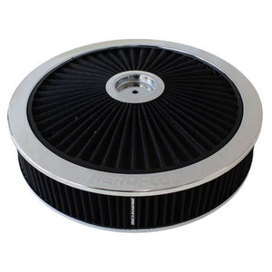Chrome Full Flow Air Filter Assembly with 1-1/8