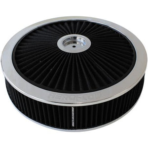 Chrome Full Flow Air Filter Assembly