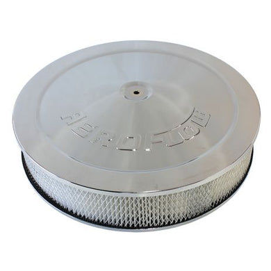 Chrome Air Filter Assembly with 1-1/8