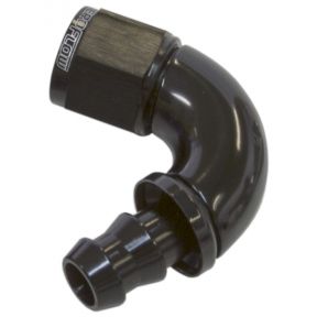 510 Series Full Flow Tight Radius Push Lock 120° Hose End