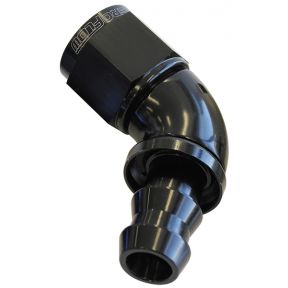 510 Series Full Flow Tight Radius Push Lock 60° Hose End