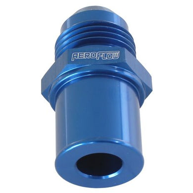 Push In Rear Valve Cover Breather Adaptor -8AN Blue (19mm O.D)