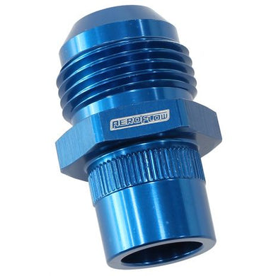Press In Cover Breather Adapter - Blue