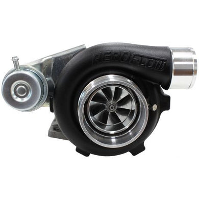 BOOSTED 5428 .86 Turbocharger 495HP, Hi Temp Black Finish
 Internal Wastegate, T25 / T28 Inlet Flange, 5-Bolt Exhaust Flange