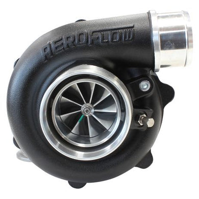 BOOSTED 5449 .72 Turbocharger 660HP, Hi Temp Black Finish
 External Wastegate, V-Band Inlet & Exhaust Flanges