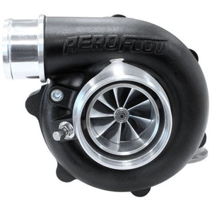 BOOSTED 5449 .72 Reverse Rotation Turbocharger 660HP, Hi Temp Black Finish 
External Wastegate, V-Band Inlet & Exhaust Flanges