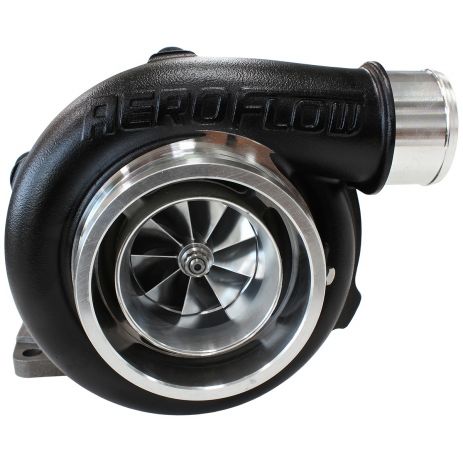 BOOSTED 5862 .63 Turbocharger 750HP, Hi Temp Black Finish
 External Wastegate, T3 Inlet Flange, V-Band Exhaust Flange