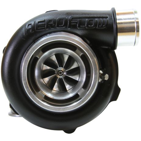 BOOSTED 5455 V-Band 1.01 Turbocharger 650HP, Hi Temp Black Finish 
External Wastegate, V-Band Inlet & Exhaust Flanges