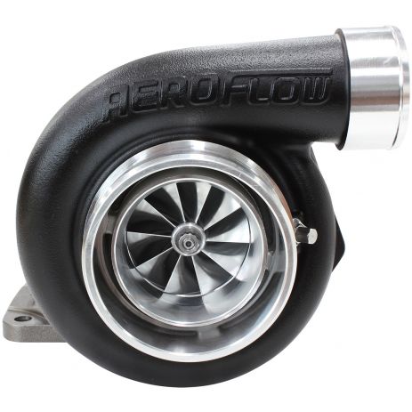 BOOSTED 6662 T4 .82 Turbocharger 900HP, Hi Temp Black Finish
 External Wastegate, T4 Inlet Flange, V-Band Exhaust Flange