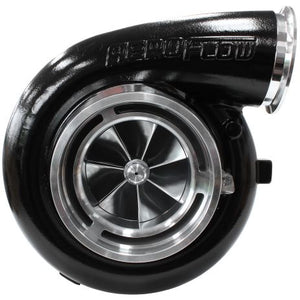 BOOSTED 102102 T6 1.24 Turbocharger 2850HP, Hi Temp Black Finish 
External Wastegate, T6 Single Entry Inlet Flange, V-Band Exhaust Flange