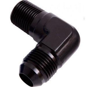 90° NPT to Male Flare Adapter 1/8" to -3AN