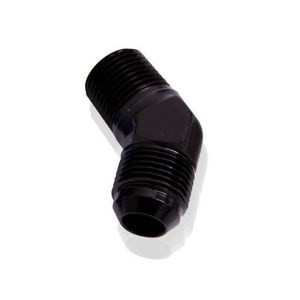 45° NPT to Male Flare Adapter 1/4" to -4AN