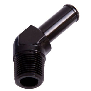 Male NPT to Barb 45° Adapter 1/8" to 1/4"
