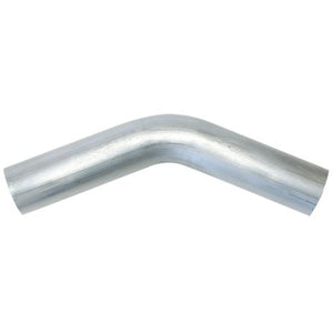 45° Aluminium Mandrel Bend 1-1/2" (38.1mm) Dia
 5/64" (2.03mm) Wall. 5-1/2" (140mm) Leg