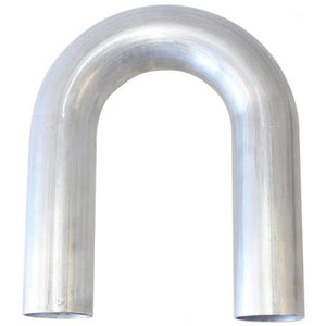 180° Aluminium Mandrel Bend 2-1/4" (57mm) Dia.
5/64" (2.03mm) Wall. 5-1/2" (140mm) Leg