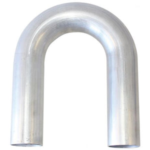 180° Aluminium Mandrel Bend 2-1/2" (63mm) Dia. 
 1/16" (1.63mm) Wall. 5-1/2" (140mm) Leg