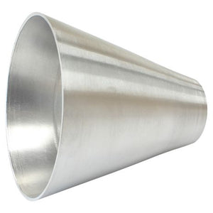Aluminium Transition Cone
50.8mm (2") up to 127mm (5"), Length 100mm (4")