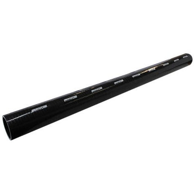 Gloss Black Straight Silicone Hose 1-1/2 (38mm) I.D