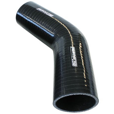 Gloss Black 45° Silicone Elbow Hose 1 (25mm) I.D
