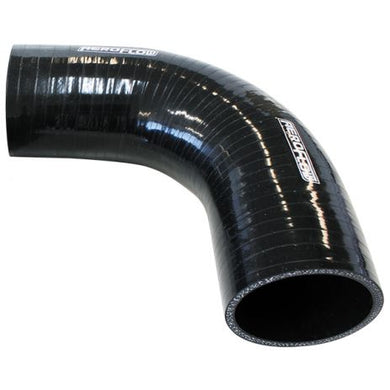 Gloss Black 90° Silicone Elbow Hose 3-1/4 (82mm) I.D