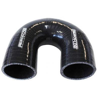 Gloss Black 180° Silicone Elbow Hose 2-1/2 (63mm) I.D