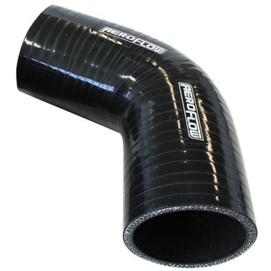 Gloss Black 67° Silicone Elbow Hose 2-1/4 (57mm) I.D