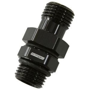 ORB Male to Male Swivel -6 ORB to -6 ORB 
Black Finish