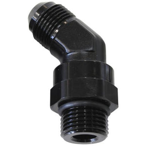 45° ORB Swivel to Male Flare Adapter -10 to -8